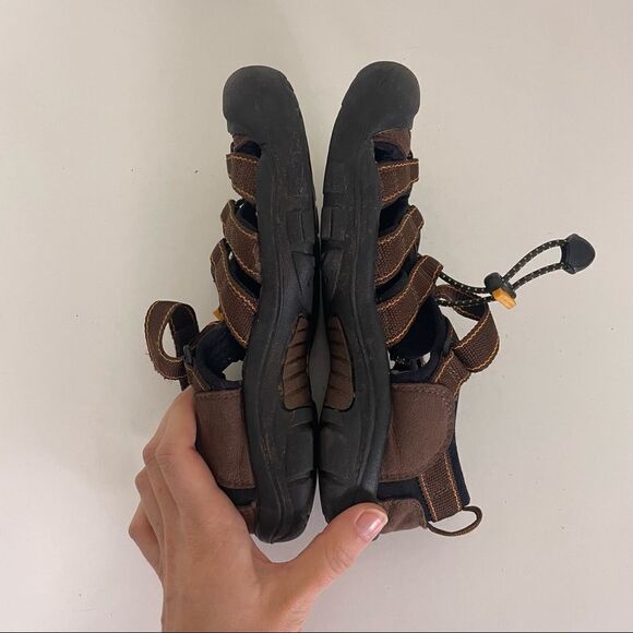 Keen Brown & Orange Hiking Sandals - Picture 7 of 9